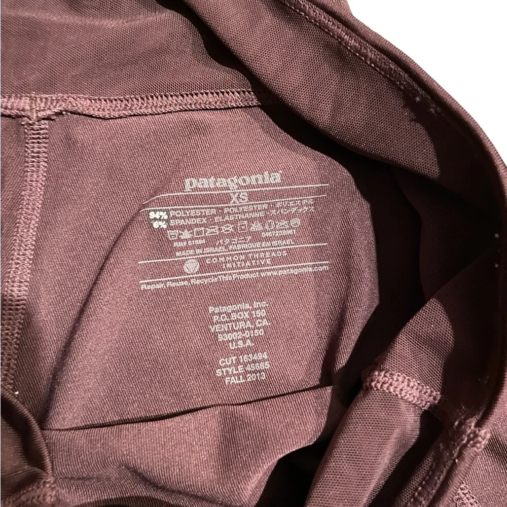Purple Patagonia Leggings Size XS - Picture 5 of 5